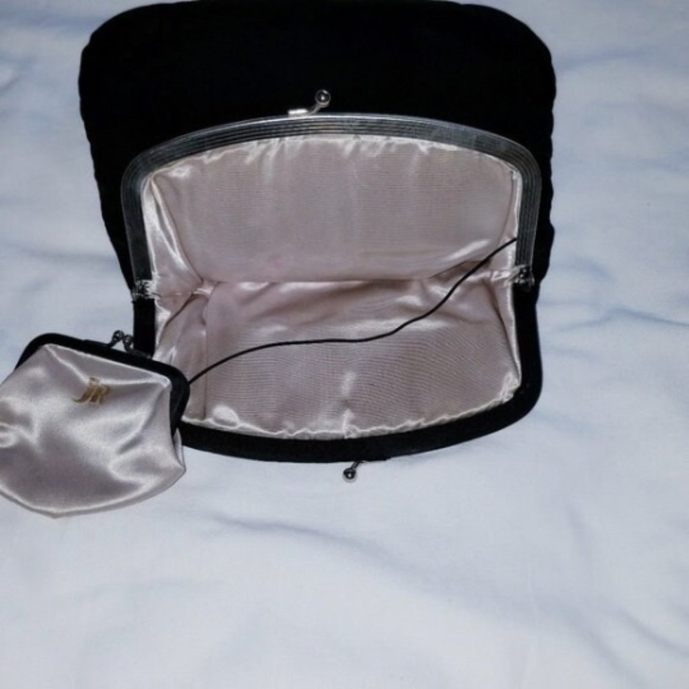 Julius Resnick Black Evening Bag, 1950s  Vintage